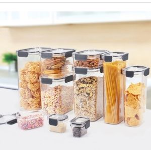 Tritan 10 piece pantry storage set